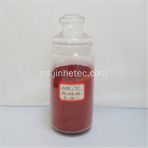 Óxido de hierro rojo H130 para hormigón